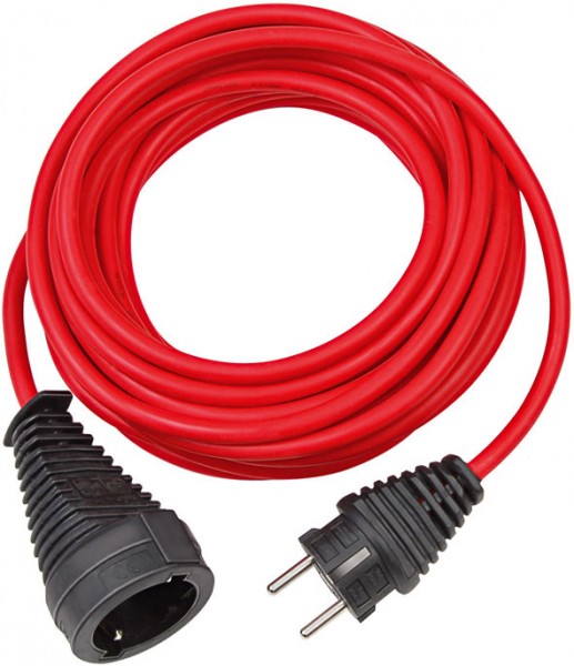 Brennenstuhl Cable de plástico, 25m H05VV-F 3G1,5, rojo - 1167470