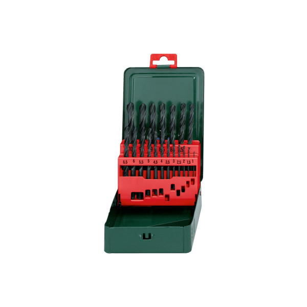 Metabo Estuche de brocas HSS-R, "SP", 19 piezas (627151000)