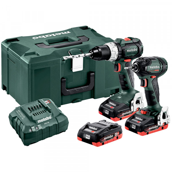Metabo 18V Combo Set 2.1.12 18 V BL LiHD SB 18 LT BL + SSD 18 LTX 200 BL - 685124960