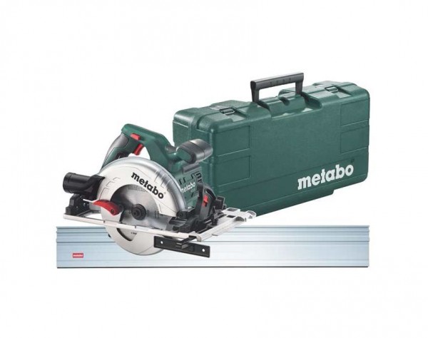 Metabo KS 55 FS Set Scie circulaire portative, coffret, rail de guidage - 690738000
