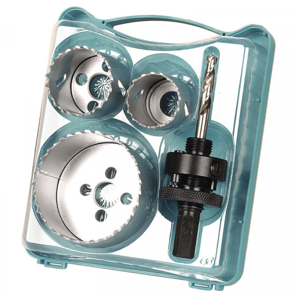 Wolfcraft Set di seghe a tazza in metallo BIM, "Ristrutturazione", 4 pz. - 5980000