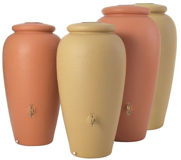 Garantia Amphores terracotta 500L - Réservoirs esthétiques, de style méditerranéen