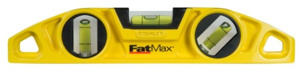 Stanley 043603 Torpedo-Wasserwaage FatMax, Aluminium, magnetisch 43-603