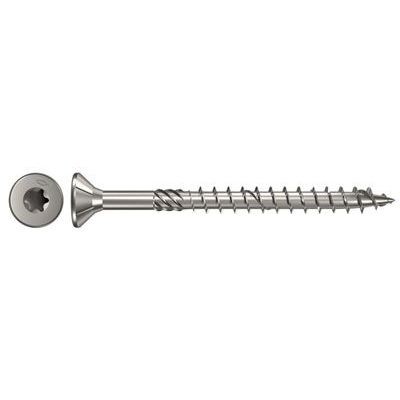 Fischer Spaanplaatschroef Power-Fast 4 x 45 Verzonken kop A4 deeldraad TX opname, 200 stuks - 657283