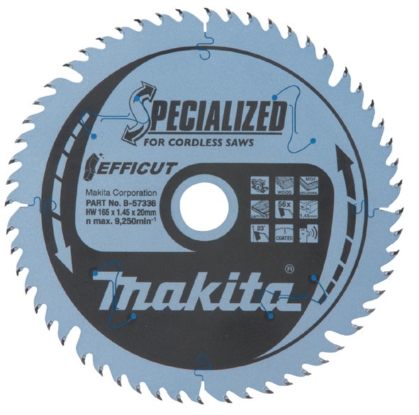Makita SPECIALIZED Sägeb. 165x20x56Z - B-57336