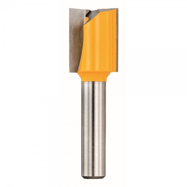 DeWALT Fresa per scanalature, codolo 8 mm, tagliente 18 mm, due taglienti - DT90009-QZ