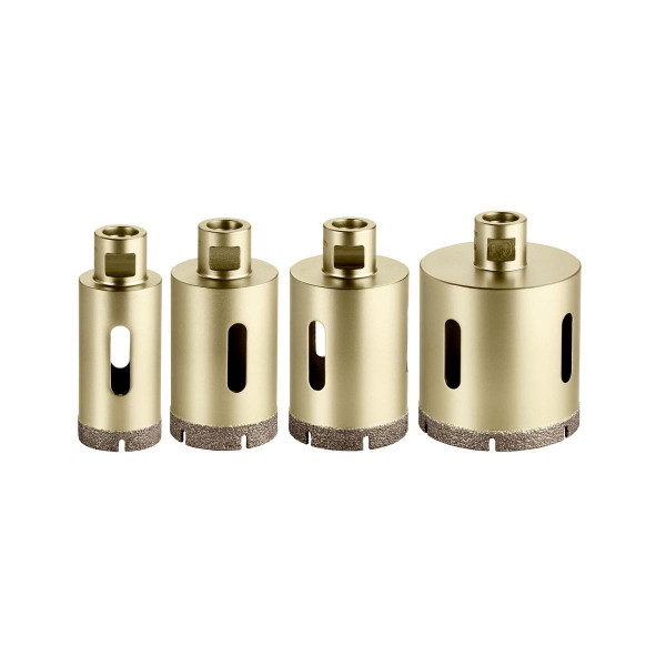 Metabo Fliesen-Diamantbohrkronen-Set "Dry", 4-teilig, M14 - 628319000