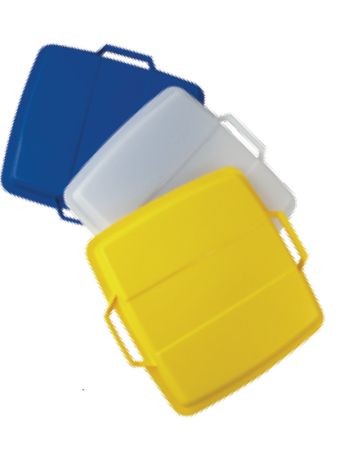 GRAF Deckel Mz-Behälter eckig 90 L blau - 778044