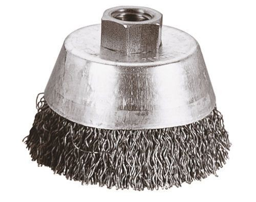 Wolfcraft 1 spazzola a tazza in acciaio, ø 70 mm - 2702000