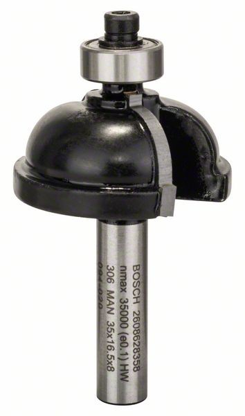 Bosch Professional Glodala za profiliranje F 8 mm, R1 9,5 mm, D 35 mm, L 16,2 mm, G 59 mm - 2608628358