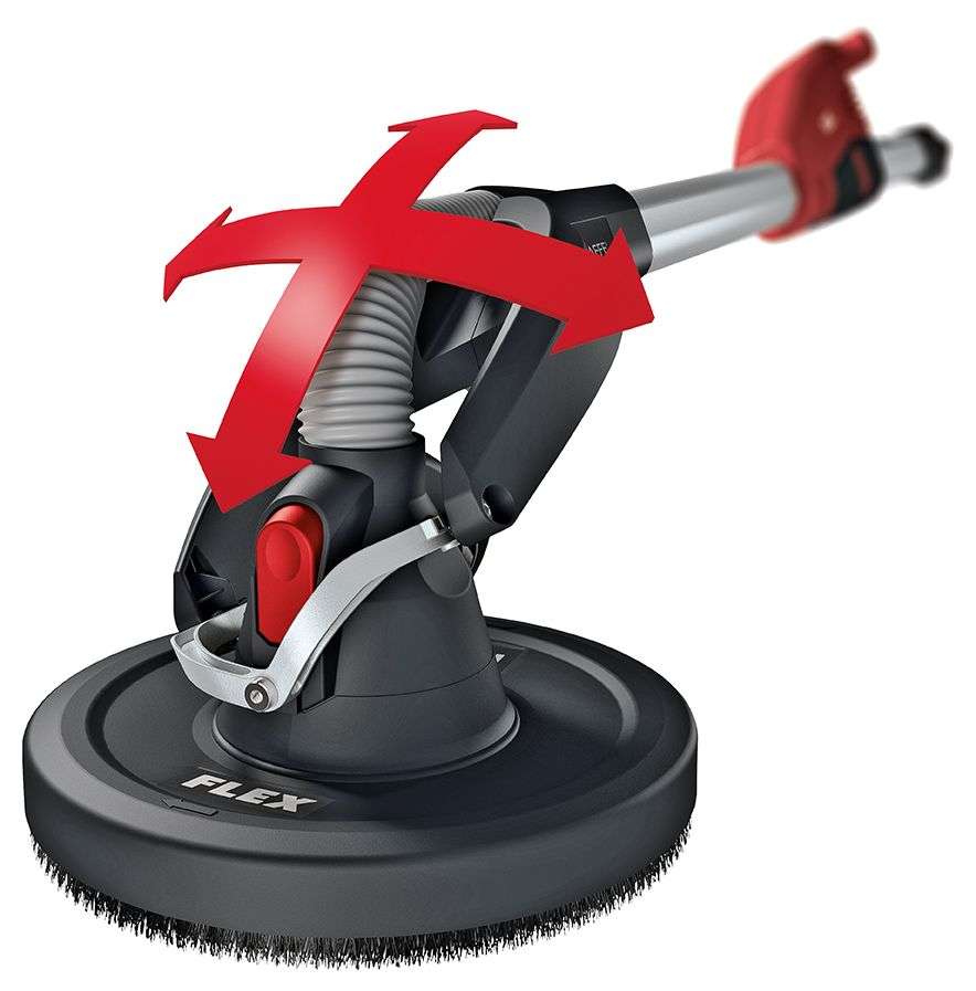 Flex Lijadora para paredes y techos Giraffe con sistema de cabezal