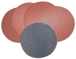 Güde Klett-Schleifscheiben Set 150 mm- 13 teilig / Übergangsstück + 12 Scheiben K60 bis 240