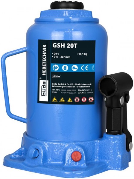 Güde Stempelwagenheber GSH 20T - 18043
