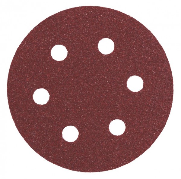Metabo Feuille abrasive auto-agrippante pour bois et métal, série « professional » 80 mm, G120, 25 pce - 624055000
