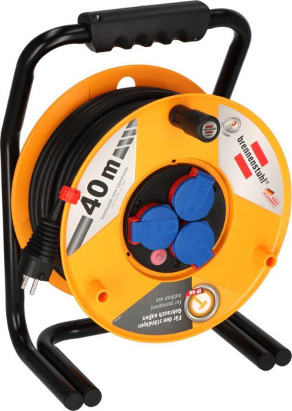 Brennenstuhl Brobusta IP44 Gewerbe-/Baustellen-Kabeltrommel 40m H07RN-F 3G2,5 - 1318940