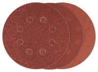 Bosch Professional Set de 6 feuilles abrasives 125mm 60, 120, 240