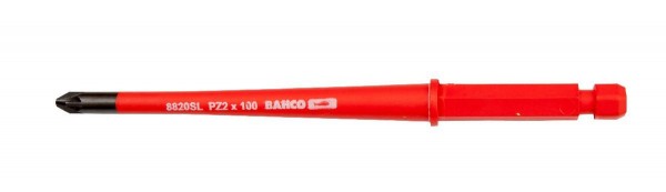 Bahco Lames interchangeables étroites, isolées, pour vis Pozidriv - 8810SL-2P