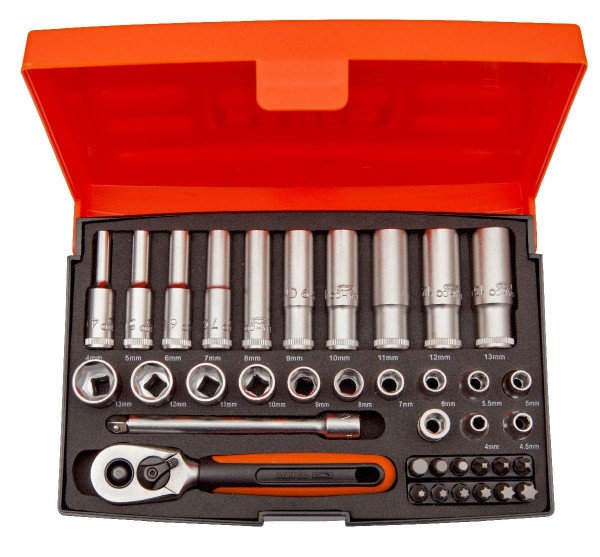 Bahco EMBOUT DOUILLE 1/4 STD+LONG - SL25L