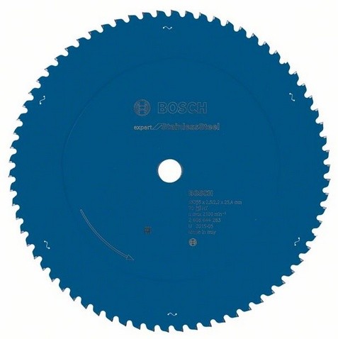 Bosch Professional Cirkelzaagblad Expert for Stainless Steel 355 × 25,4 × 2,5 / 2,2 / 70 - 2608644283