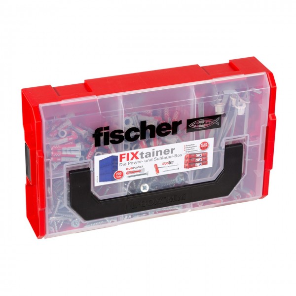 Fischer FIXtainer - DUOPOWER/DUOTEC + Schraube (200) - 539868