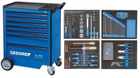 Gedore Servante d'atelier avec assortiment d'outils, 147 pièces - 2005-TS-147