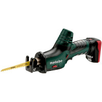 Metabo Akku-Säbelsäge PowerMaxx ASE, MetaLoc, 10.8V 2x4Ah Li-Ion + LC 40 - 602264750