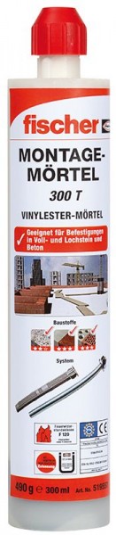 Fischer Mortier de montage 300 T - 519557