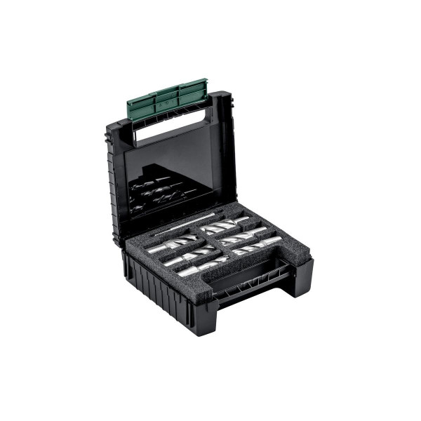 Metabo Set de 6 Trépans HSS, longueur de travail 30 mm, queue Weldon 19 mm (3/4") - 626624000