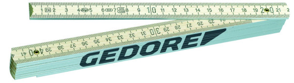Gedore Duimstok hout 2 m - 4533-2