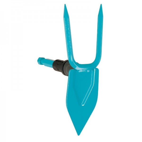 Gardena Combisystem-tuinhak - Hartvormig blad, 2 tanden, 7 cm breed