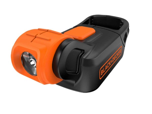 Black & Decker Kompakte 18V Akku-Lampe, ohne Akku, ohne Ladegerät, Karton - BDCCF18N-XJ