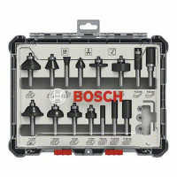 Bosch Professional Set frese da 15 pz. miste codolo da 8 mm - 2607017472