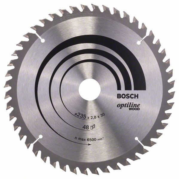 Bosch Professional List kružne pile Optiline Wood 235 x 30/25 x 2,8 mm, 48 - 2608640727
