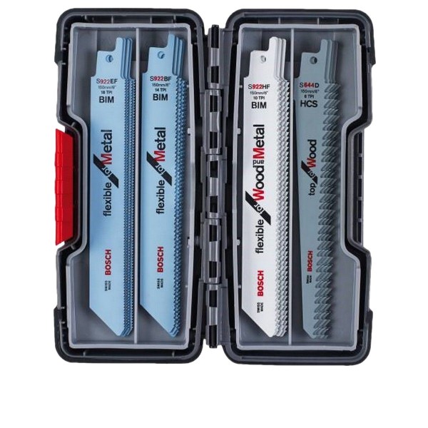 Bosch Professional Juego de 20 hojas de sierra sable Wood and Metal - 2607010902