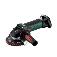 Metabo Smerigliatrice angolare a batteria W 18 LTX 125 Quick Inox, Scatola di cartone (senza batteria e caricabatteria) - 600174850