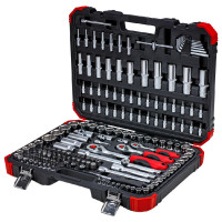 Gedore red Set di chiavi a bussola 1/4" + 3/8" + 1/2", 172 pezzi - 3300058
