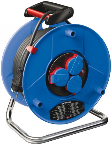 Brennenstuhl Enrollacables Garant, para la industria o construcción, IP44, 25m H07RN-F 3G1,5 - 1218350