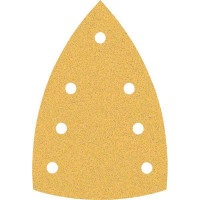 Bosch Professional EXPERT C470 Schleifpapier mit 7 Löchern für Multischleifer, 100 x 150 mm, G 80, 10-tlg, für Multischleifer - 2608901116
