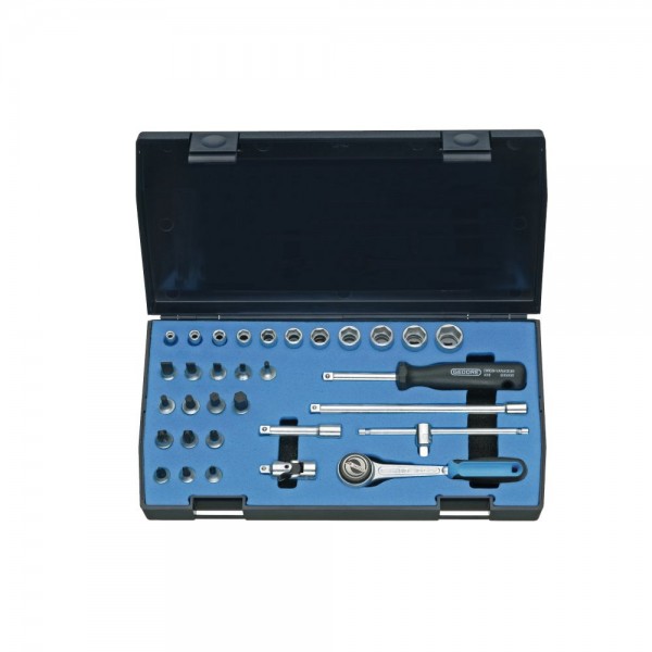 Gedore Serie di chiavi a bussola 1/4", 32 pz., esagonali IN-IS-PH-PZ - 20 IMU-3