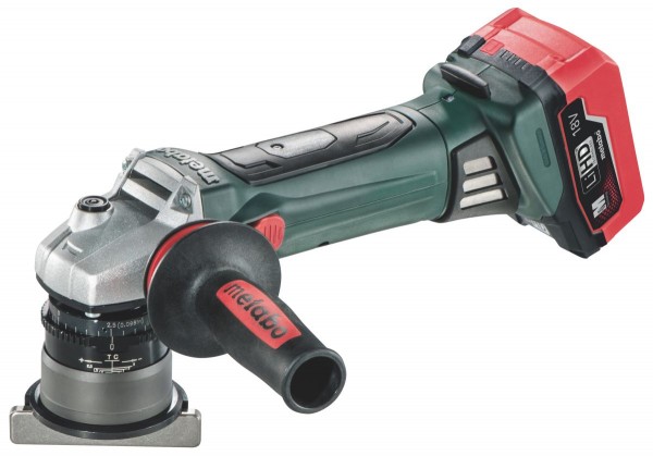 Metabo Akku Kantenfräse 18 Volt KFM 18 LTX 3 RF 2 LiHD Akkupacks (18 V/5,5 Ah)