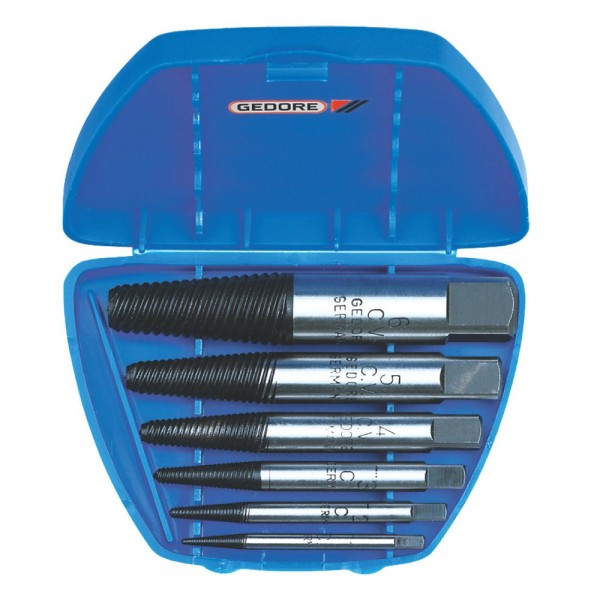 Gedore Jeu d'extracteurs de goujons M3-M24 - 8551-66