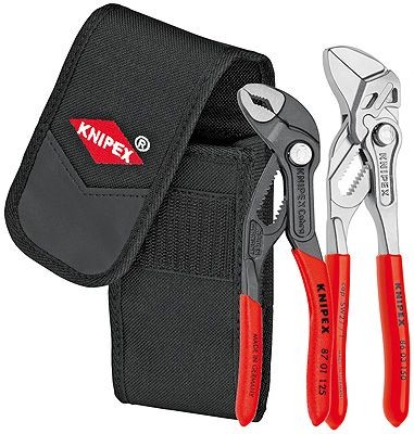 Knipex Mini-tangenset in gereedschapsriemtas - 002072V01