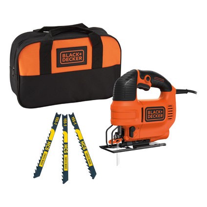 Black & Decker 520W Elektronik-Pendelhubstichsäge - KS701PE3S