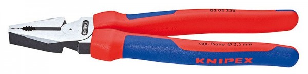Knipex Pinza universale tipo "forte" rivestiti in materiale bicomponente 225 mm - 02 02 225 SB