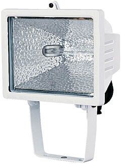 Brennenstuhl Strahler Halogenstrahler H 500 IP44 400W 8545lm weiß