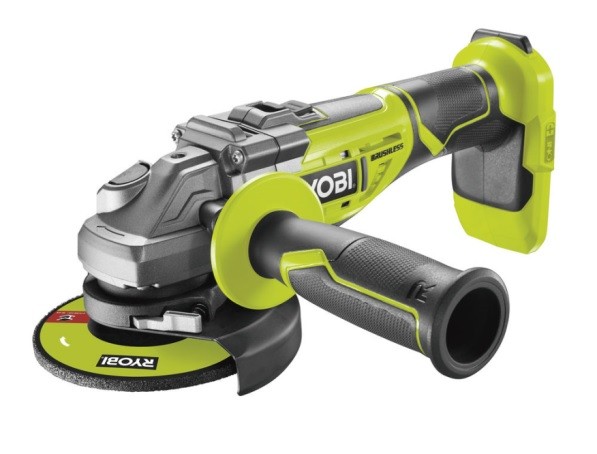 Ryobi Akku-Winkelschleifer Ø 125 mm, 18 V, o. Akku und Ladegerät - R18AG7-0
