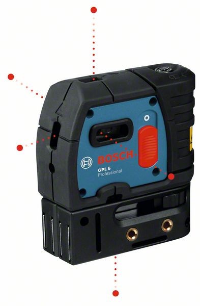 Bosch Professional Láser de puntos GPL 5 - 0601066200