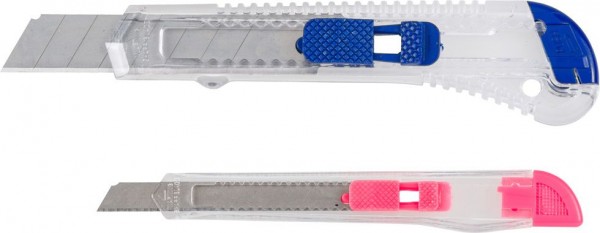KWB Hobbyset afbreekmessen, 10-delig, in ronde doos, 9 mm + 18 mm - 026890