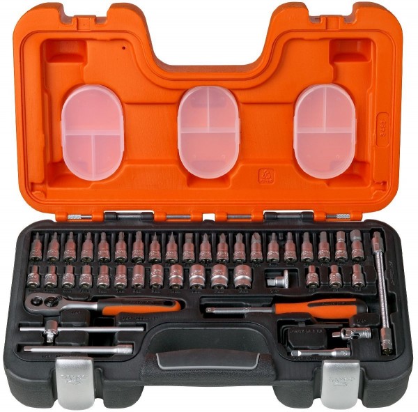 Bahco ASSORTIMENT DE DOUILLES 1/4" , 46 PCS - S460