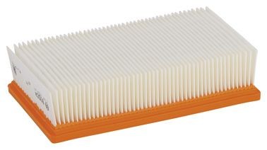 Bosch Filtre plissé plat en polyester (PES) pour GAS 35-55